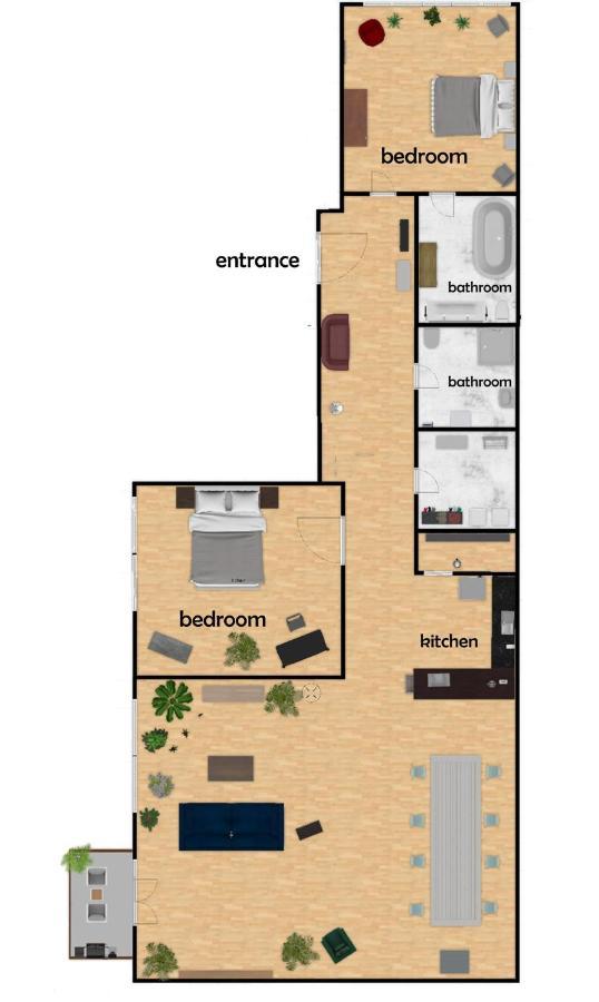 Copper Loft In Friedrichshain Appartamento